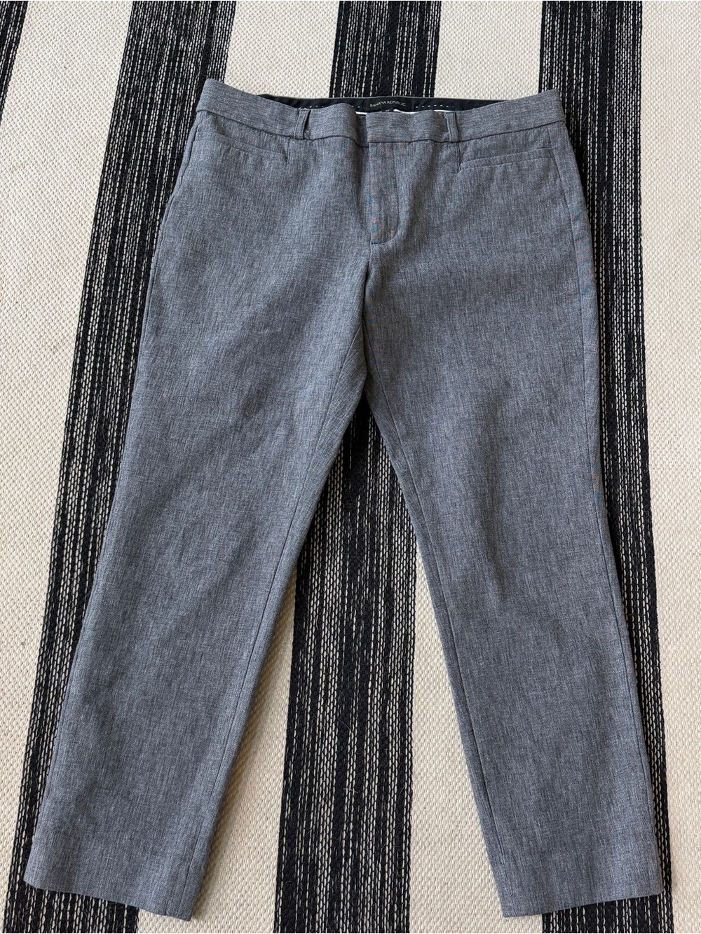 Banana Republic Women's Gray Sloan Fit Ankle Pants Size 12